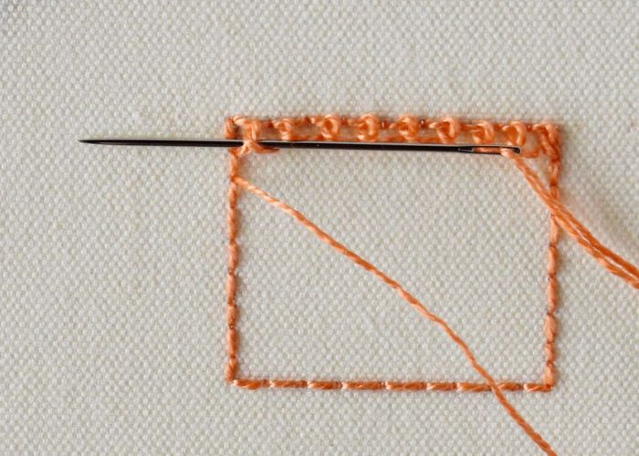 Ceylon Stitch Step7