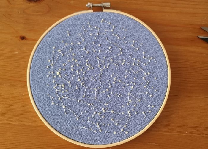 Individuelle Stickerei - Sternbilder