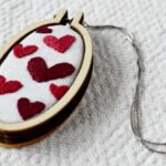 Mini Hoop Pendant Tutorial + Free Heart Embroidery Pattern: Create Stunning Gifts!